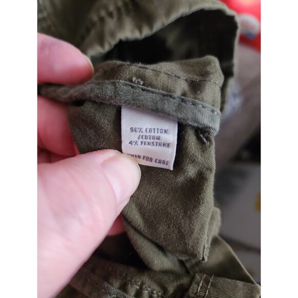 Abercrombie & Fitch Women's Military Green Shacket Jacket Large - Picture 5 of 5